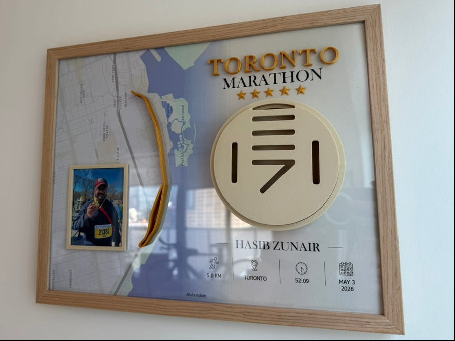 The Milestone | 11x14 Frame with Medal