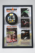 Custom 3D Triathlon Finisher Display | The Milestone, 11×17 frame