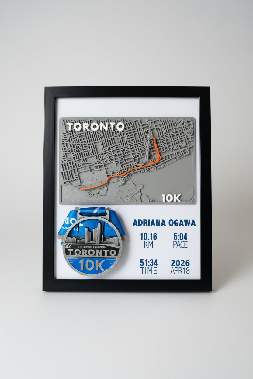 The Victory | 8.5x11 Single Run with Medal Holder