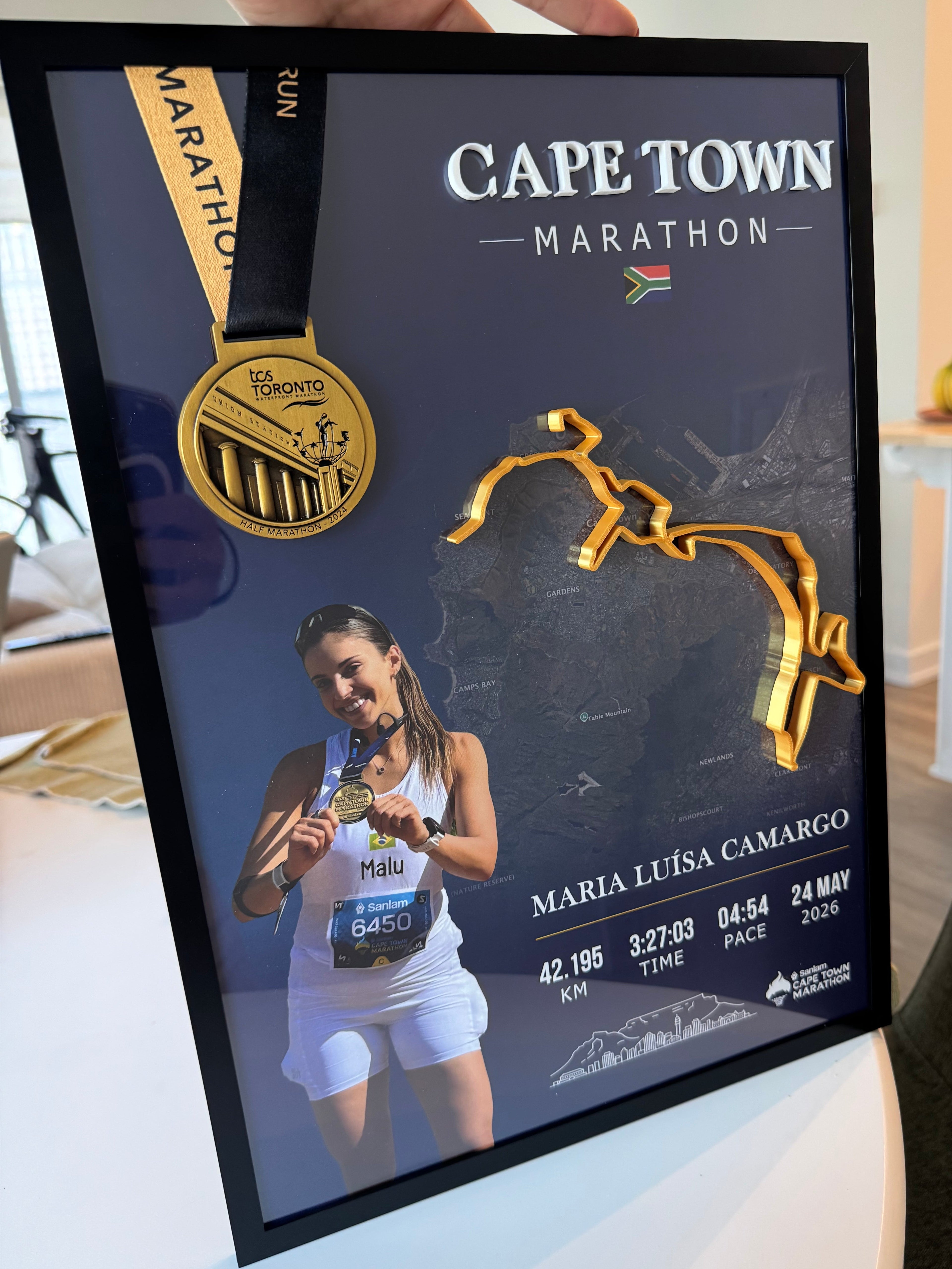 The Milestone | 11x14 Frame with Medal