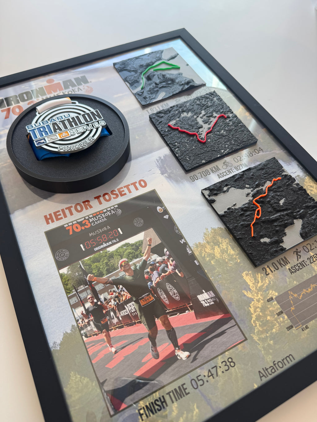 The Milestone | 11x14 Frame with Medal