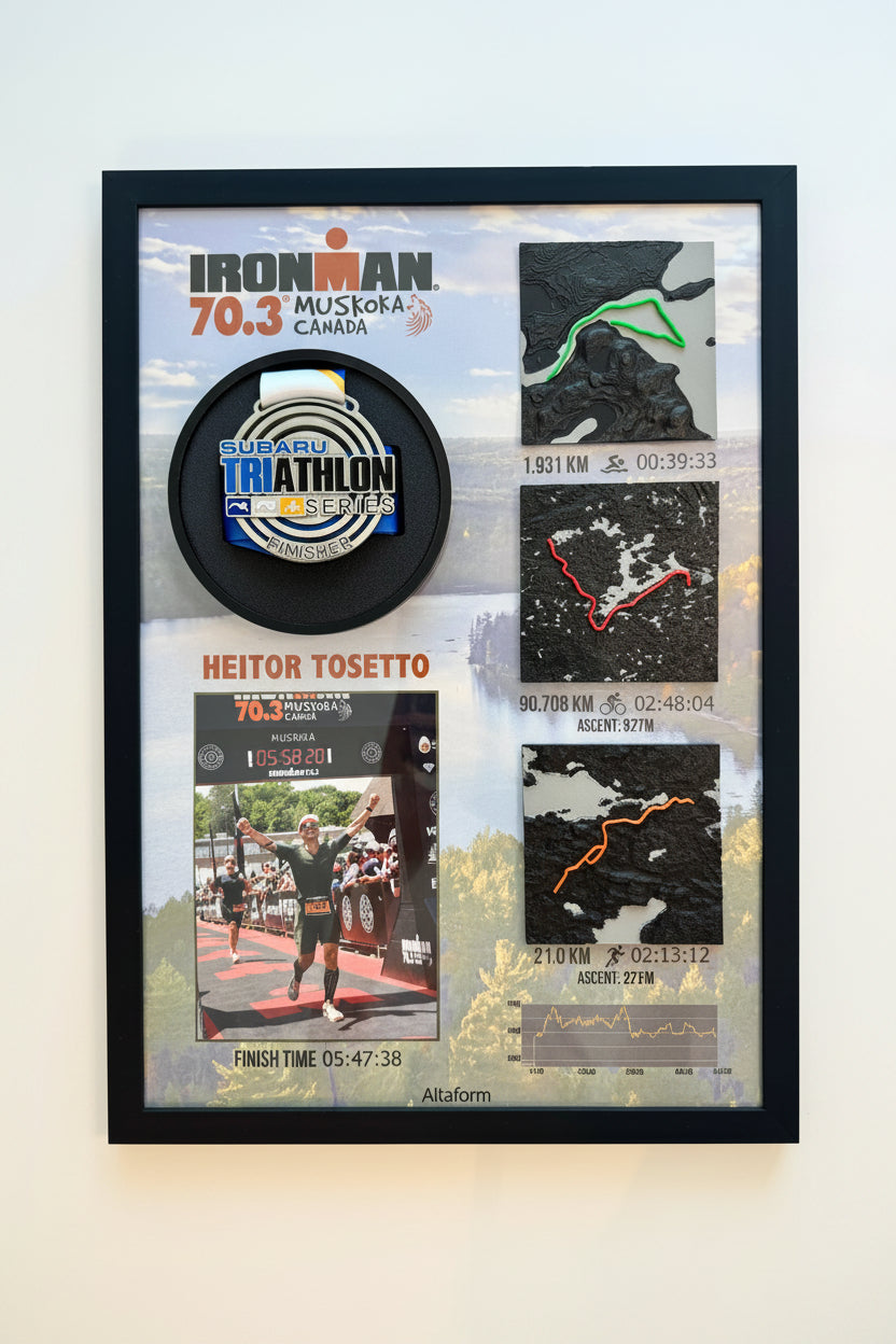 The Milestone | 11x14 Frame with Medal