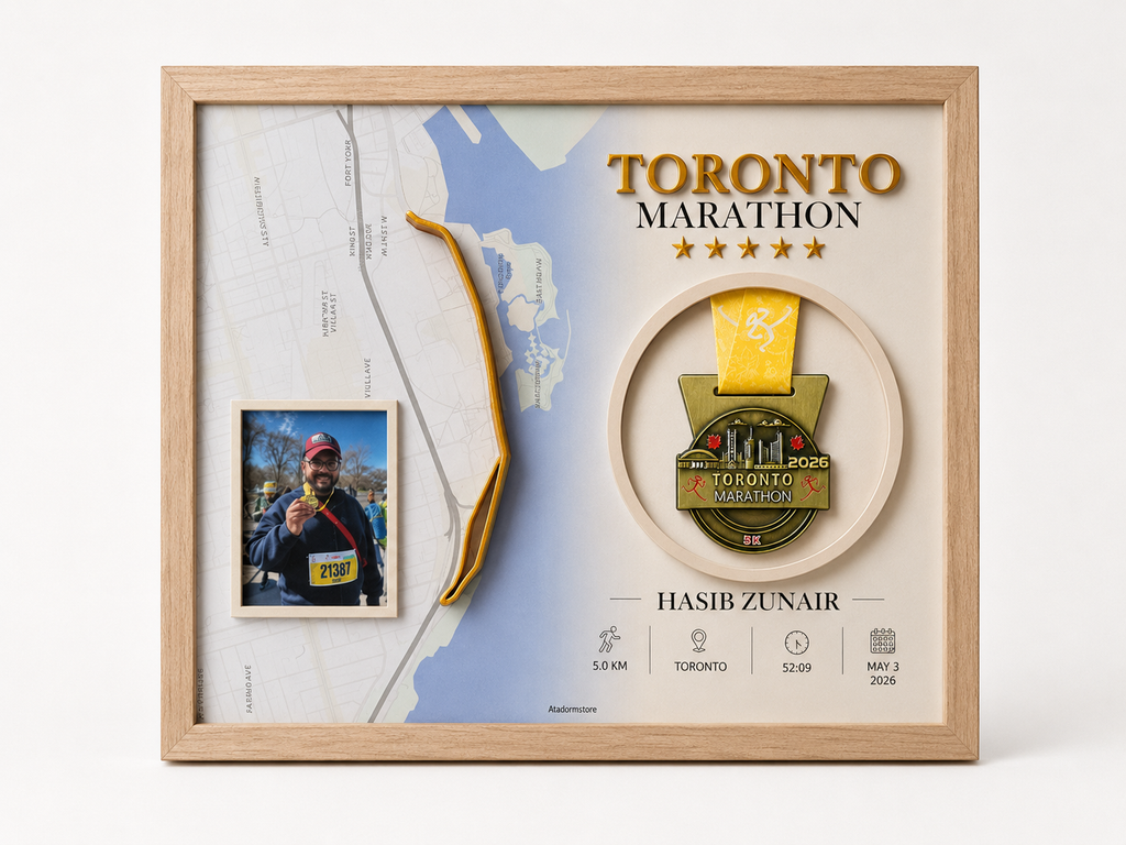 The Milestone | 11x14 Frame with Medal